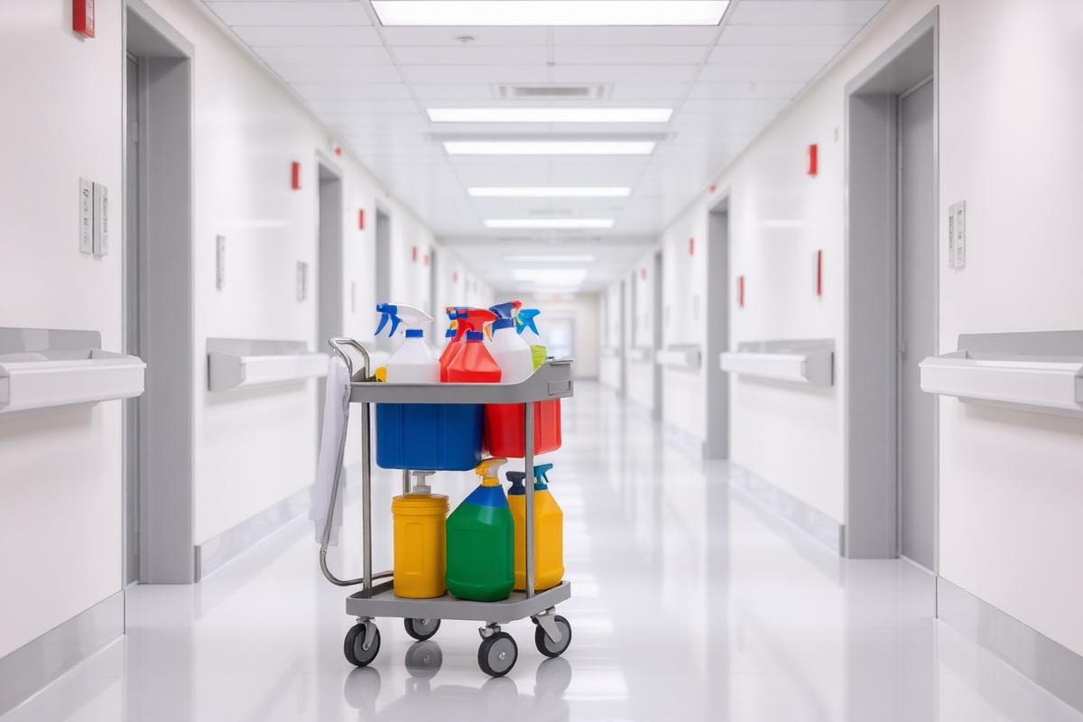 Professionelle Reinigung im Gesundheitswesen